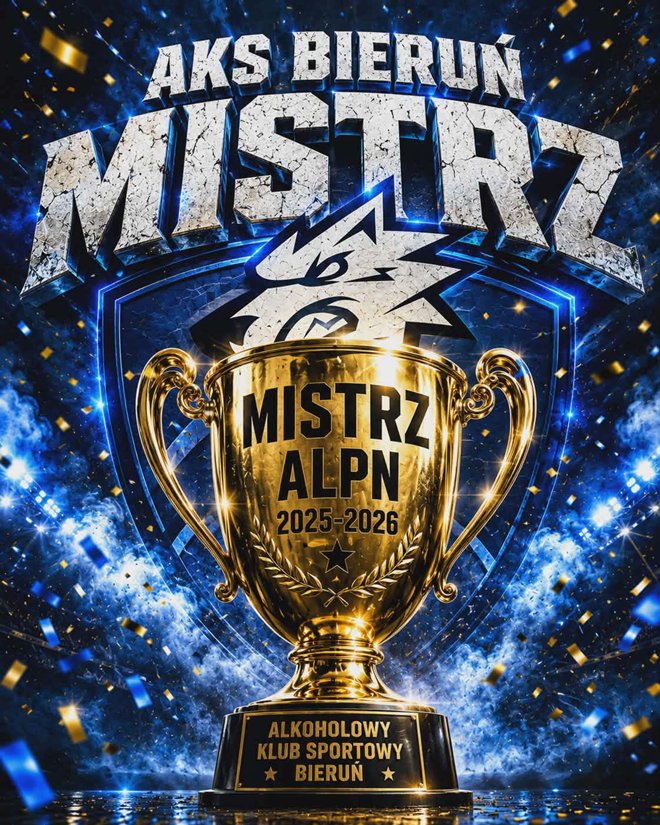 AKS BIERU� MISTRZEM ALPN 2025-2026